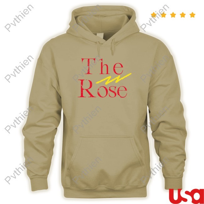 Official The Rose Merch Store The Rose Logo Printed Black New Shirt