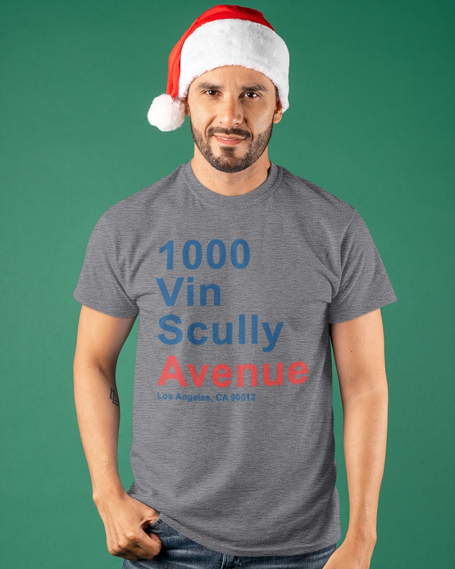 1000 Vin Scully Avenue Los Angeles CA 90012 Long Sleeve Tee Shirt Redbubble