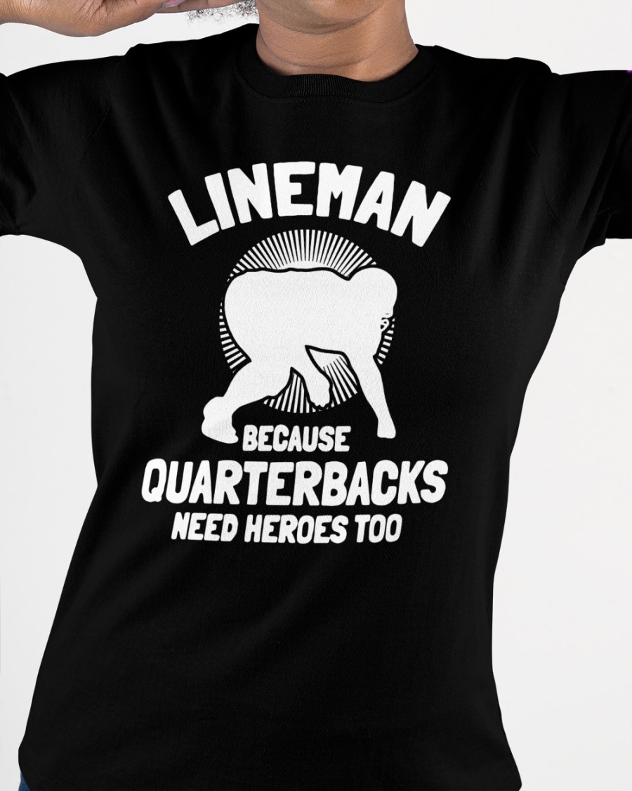 Auburn Qb Tj Finley Front Office Sports Lineman Because Quarterbacks Need Heroes Too Shirts Black