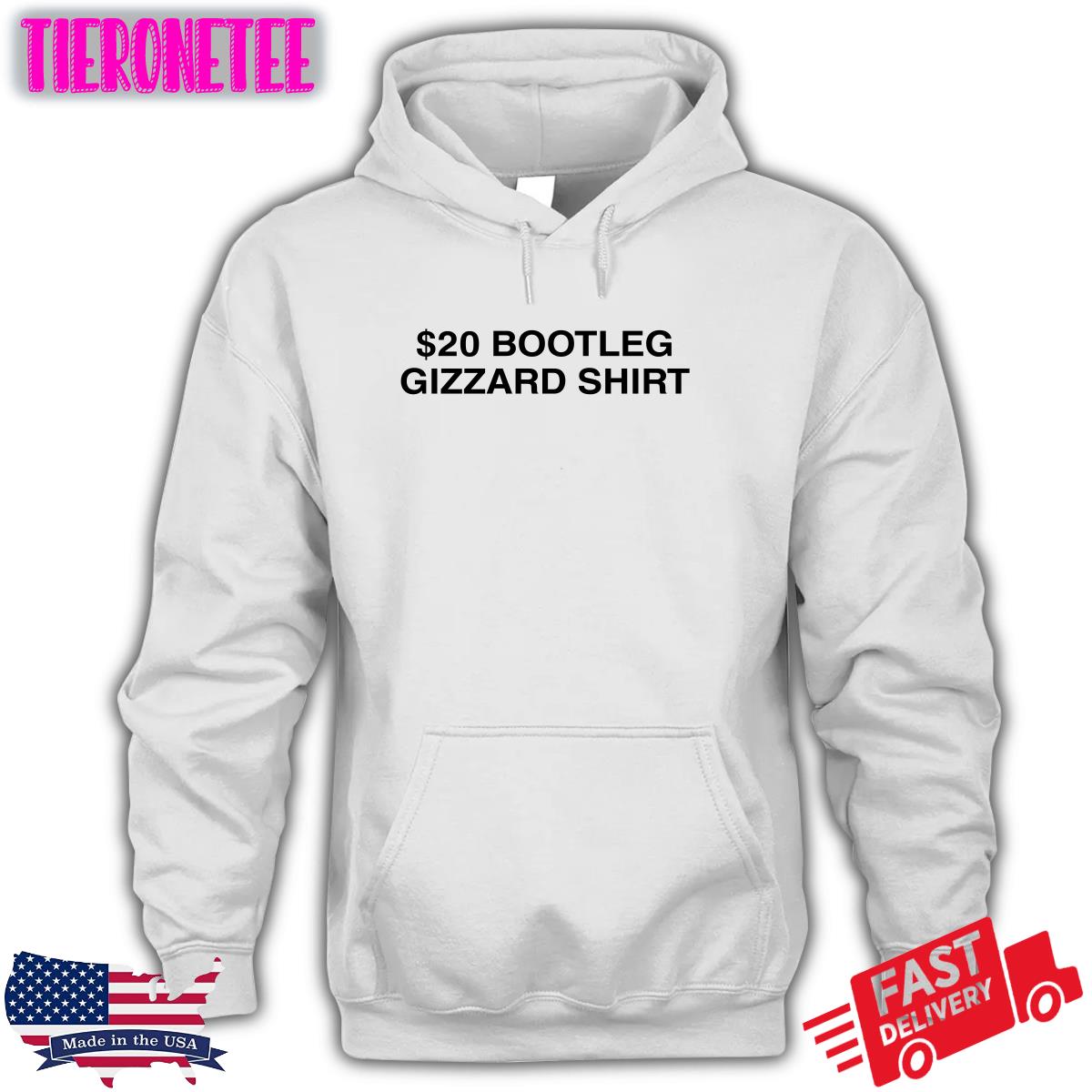 $20 Bootleg Gizzard Shirt Long Sleeve T Shirt